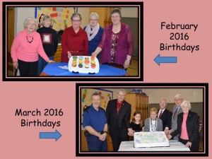 Feb & Mar Birthdays 2016